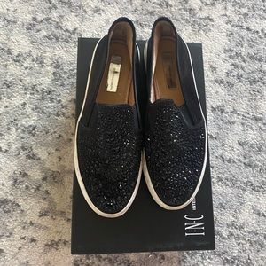 INC Sammee Slip On Sneaker Black